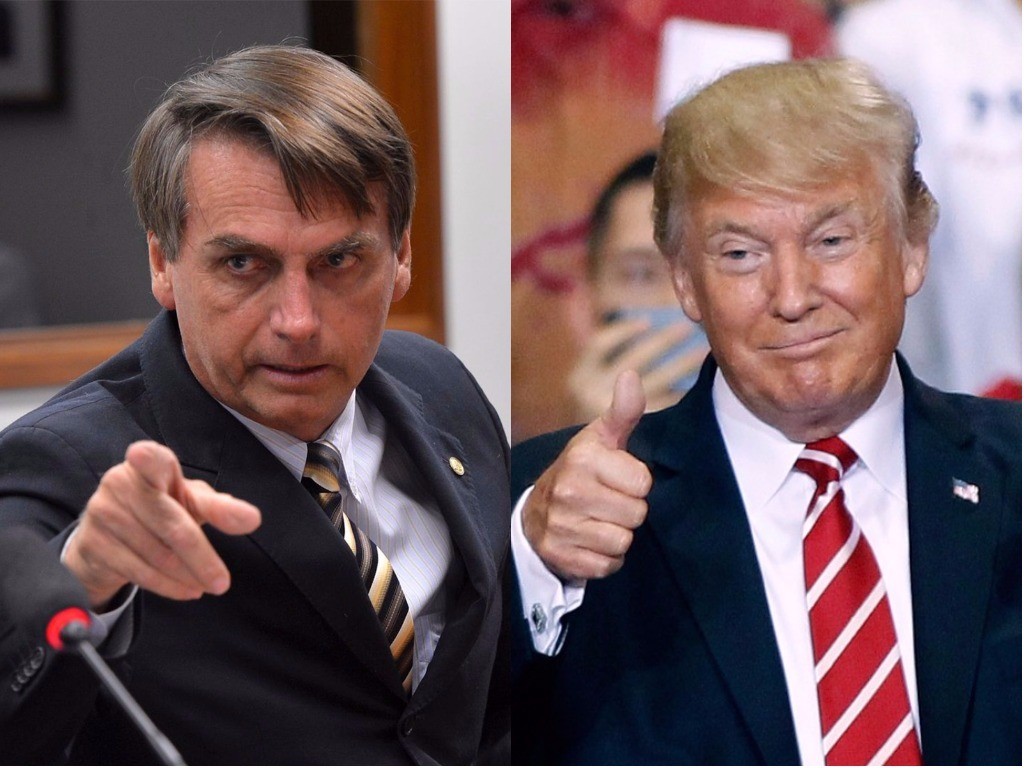 Bolsonaro e Trump