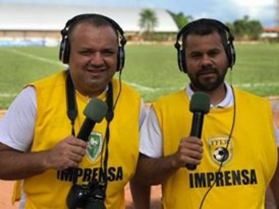 Alexandre JabÃ¡ e Pedrinho Boiadeiro, da Revista Fair Play (Foto: Josiel Silva)