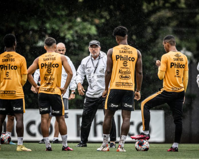Treino no CT Rei Pelé (07.02.2023) - Raul Baretta/ Santos FC.