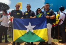 Presidente do Sindsul participa de Marcha Contra Reforma Administrativa em Brasília