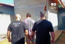 Foragido de São Paulo por estupro é capturado em Vilhena ao tentar se esconder em forro