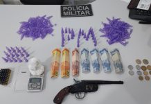 Maconha, crack e cocaína: dois são presos após ação da polícia em Chupinguaia