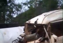 Assista: caminhoneiro de Vilhena morre após tombamento de carreta no interior paulista