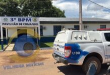 Vilhena: mulher é detida após ser filmada furtando itens em supermercado