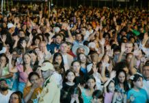 Show gospel, em comemoração aos 48 anos de Vilhena, atrai multidão ao Estádio Portal da Amazônia