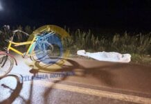 Ciclista morre após ser atingido por carro na BR-364 em Vilhena