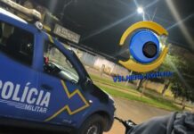 Adolescentes são flagrados com motocicleta furtada no bairro Jardim Social em Vilhena