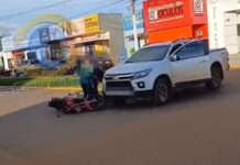 Assista: terceiro acidente de trânsito é registrado em Vilhena nesta quarta-feira (26)