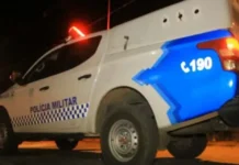 Mulher com mandado de prisão ativo e faca é detida pela polícia militar em Chupinguaia