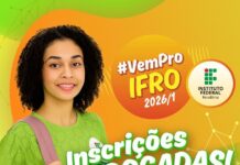 IFRO prorroga inscrições do Processo Seletivo Unificado até 21 de dezembro