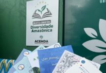 Biblioteca Comunitária da Associação Cultural Diversidade Amazônica recebe doação de mais de 600 livros do Ministério da Educação
