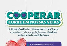 Sicoob Credisul e Hemocentro de Vilhena se unem em campanha de incentivo à doação de medula óssea