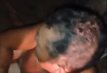 Assista: homem é flagrado sem roupa dentro de chiqueiro