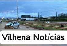 Vilhena: motociclista morre após colisão com veículo na BR-364