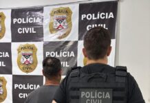 Assista: homem é preso em Vilhena por maus-tratos a cachorro após vídeo circular nas redes sociais