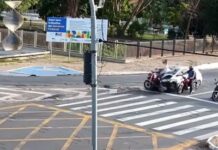 Assista: câmeras registram acidente fatal e reação de motociclistas chama atenção após batida violenta