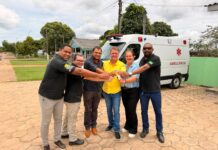 Luizinho Goebel destina ambulância para reforçar atendimento de saúde em Pimenteiras do Oeste
