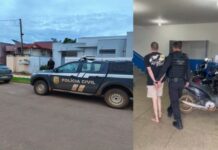 PC de Vilhena cumpre mandados contra suspeitos de roubo armado e efetua prisão preventiva