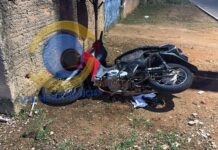 Jovem inabilitado se envolve em acidente, fratura perna e é socorrido em Vilhena