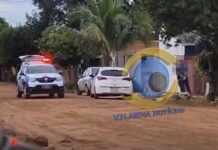 Suspeito de agredir a esposa é preso em flagrante pela PM no bairro Embratel, em Vilhena