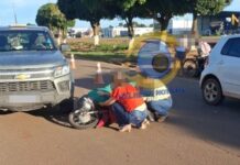 Sequência de acidentes no mesmo ponto deixa feridos na avenida Marechal Rondon, em Vilhena