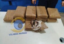 Polícia Militar desarticula ponto de tráfico e apreende drogas e munições em Vilhena