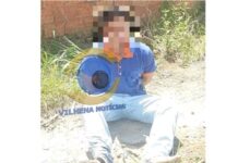 Motociclista foge da PM, cai durante perseguição e é preso após tentar fugir a pé em Vilhena