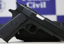 Assaltante usa arma falsa para roubar celular, é perseguido, espancado por populares e acaba preso em Porto Velho