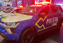 Viaturas blindadas adquiridas pelo governo de RO são expostas em evento internacional de segurança