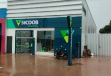 Criminosos invadem agência do Sicoob, perfuram cofre, mas são presos pela PM em Guajará-Mirim