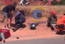 Acidente com motocicleta deixa dois feridos na BR-174 em Vilhena