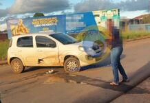 Três acidentes de trânsito são registrados em Vilhena em poucas horas; um deles deixou ferido