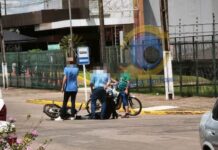 Dois acidentes deixam quatro feridos na manhã desta quinta-feira em Vilhena