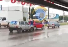 Colisão envolvendo três veículos é registrada na BR-174 em Vilhena