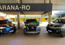 Trio é preso pela PRF com mais de 11 quilos de drogas na BR-364, em Ji-Paraná