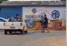 Após acidente e discussão, idoso é agredido com capacetada e desmaia em Vilhena
