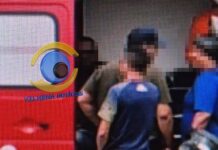 Motociclista é socorrido após colisão em rotatória da BR-364 em Vilhena