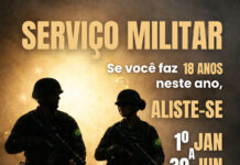 Prazo para alistamento militar obrigatório de jovens que completam 18 anos termina em 30 de junho