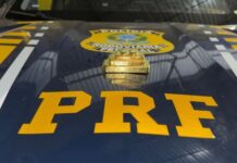 PRF apreende mais de 2 quilos de ouro escondidos em veículo na BR-364 em Vilhena