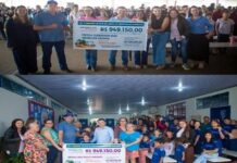 Rosângela Donadon conclui entrega de quase R$ 1 milhão para cinco escolas de Chupinguaia e reforça investimentos na educação