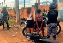 Polícia Militar localiza e prende duas mulheres com mandados de prisão em aberto durante patrulhamento em Ji-Paraná