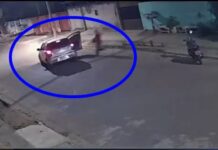 Assista: homem desce de carro para cometer o furto mais “veloz e mesquinho” do ano em Vilhena