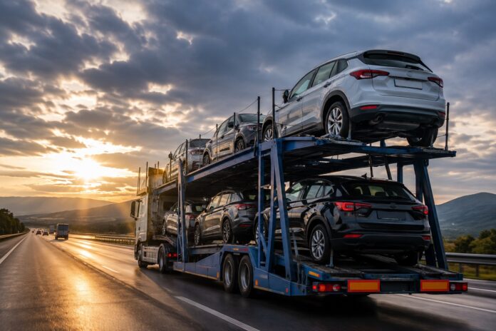 Desafios logísticos no transporte deveículos cegonha