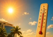 Vilhena terá semana de calor intenso, com temperaturas que podem chegar aos 38°C