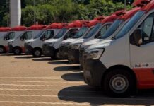 Vilhena recebe duas novas ambulâncias do Samu entregues pelo Ministério da Saúde
