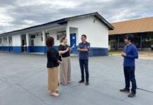 A pedido de Amanda Areval, novo refeitório com cozinha e banheiros começa a ser construído na escola municipal Almirante Tamandaré