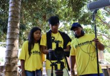 Oficina de vídeo documentário da Escola Livre de Arte e Cultura Diversidade Amazônica capacita 31 participantes em aldeia indígena de Vilhena