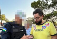 Polícia Militar intervém após denúncia de perturbação durante ato político em Vilhena