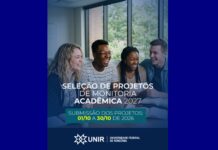 UNIR publica edital para seleção de Projetos de Monitoria Acadêmica 2027